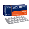 Аспикор таблетки кишечнорастворимые покрыт.плен.об. 100 мг 30 шт