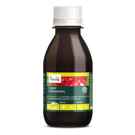 Dr.Vistong Сироп Лимонника фл по 150 мл 1 шт