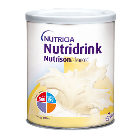 Изображение товара Nutricia Нутридринк Нутризон Эдванст сухая смесь 322 г 1 шт