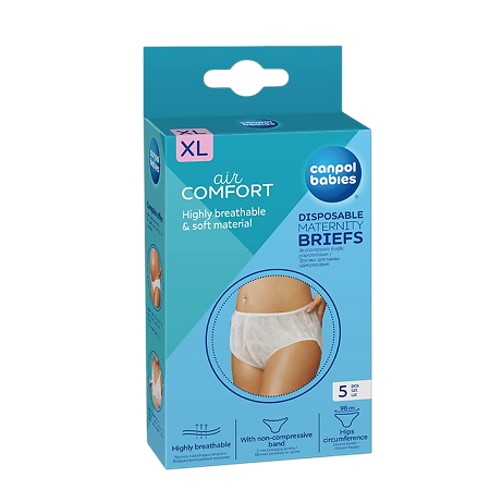 Изображение товара Одноразовые трусики для мам Canpol XL 5 шт послеродовые гигиенические