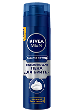 Изображение товара Nivea Men Пена для бритья увлажняющая Защита и уход 200 мл 1 шт