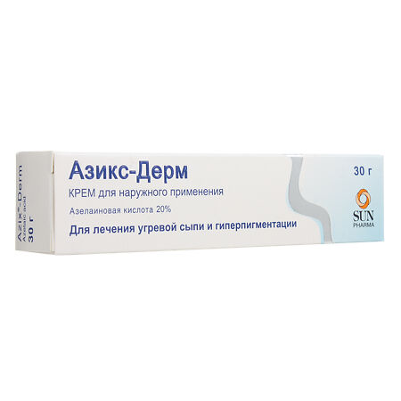 Азикс-дерм крем для наружного применения 20 % 30 г 1 шт