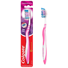 Купить Colgate Зубная щетка Зигзаг средняя 1 шт цена