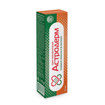 Астродерм крем для тела заживляющий 30 мл 1 шт