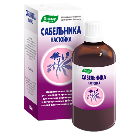 Сабельник настойка 100 мл 1 шт