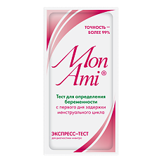 Купить Тест для определения беременности Мон Ами 1 шт цена