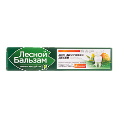 Изображение товара Лесной бальзам Зубная паста экстракт прополиса зверобоя 75 мл 1 шт