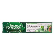 Изображение товара Лесной бальзам Зубная паста экстракт коры дуба пихты 75 мл 1 шт