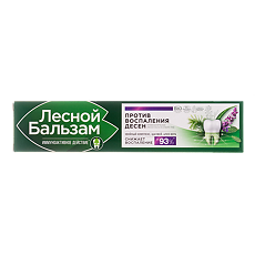 Изображение товара Лесной бальзам Зубная паста экстракт шалфея алоэ 75 мл 1 шт