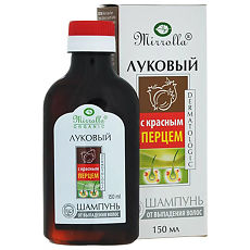 Купить Mirrolla Шампунь луковый с экстрактом красного перца 150 мл 1 шт цена