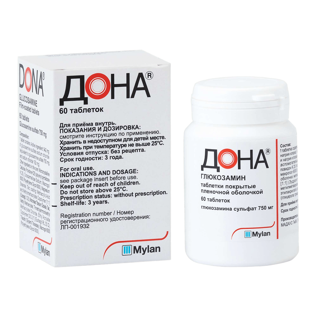 Дона Таблетки Покрыт.Плен.Об. 750 Мг 60 Шт - Купить, Цена И Отзывы.