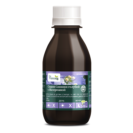 Dr.Vistong Сироп Синюхи голубой с валерианой фл по 150 мл 1 шт
