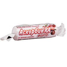 Купить Аскорбин Ка Форте клюква таблетки массой 3 г 10 шт цена
