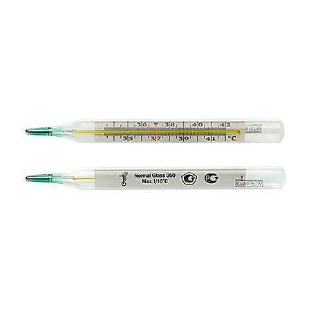 Термометр ртутный медицинский ударопрочный с защитным полимерным покрытием