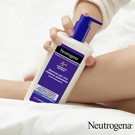 Neutrogena молочко для тела глубокое увлажнение для сухой кожи 250 мл 1 шт