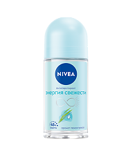 Изображение товара Nivea Антиперспирант шарик Энергия свежести 50 мл 1 шт
