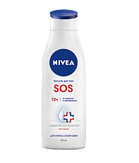 Купить Nivea Бальзам для тела SOS Пантенол для очень сухой кожи 250 мл 1 шт цена