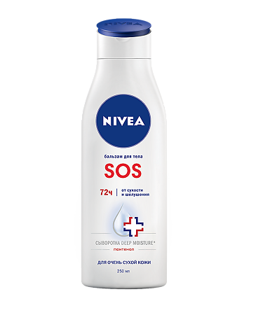 Изображение товара Nivea Бальзам для тела SOS Пантенол для очень сухой кожи 250 мл 1 шт