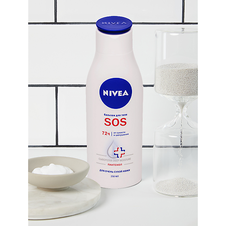 Nivea Бальзам для тела SOS Пантенол для очень сухой кожи 250 мл 1 шт