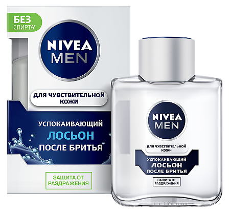 Nivea Men Лосьон после бритья для чувствительной кожи 100 мл 1 шт