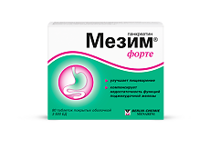 Изображение товара Мезим форте таблетки покрыт.об. 80 шт