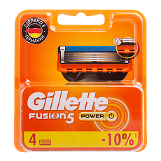 Изображение товара Gillette Fusion Power Сменные кассеты 4 шт