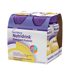 Изображение товара Нутридринк Компакт Протеин бутылочка банан 125 мл 4 шт