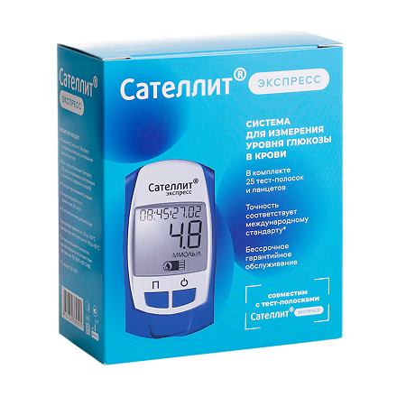Сателлит Глюкометр Экспресс 1 шт
