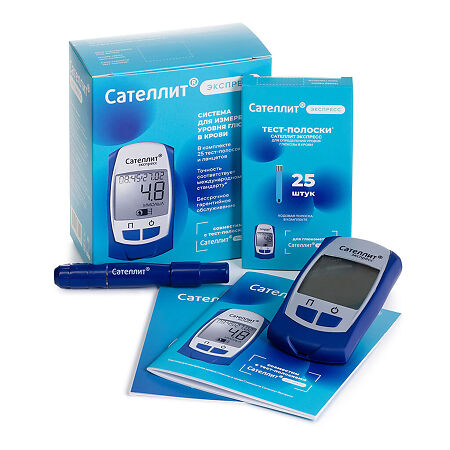Сателлит Глюкометр Экспресс 1 шт