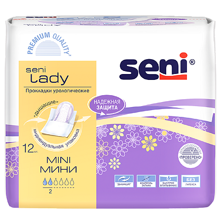 Seni Lady Mini прокладки урологические 12 шт