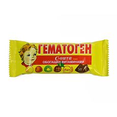 Купить Гематоген С-Вита Плюс плитки 50 г 1 шт цена