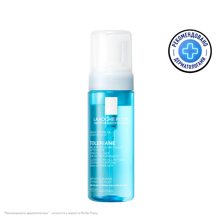Изображение товара La Roche-Posay Toleriane Мицеллярная очищающая пенка 150 мл 1 шт