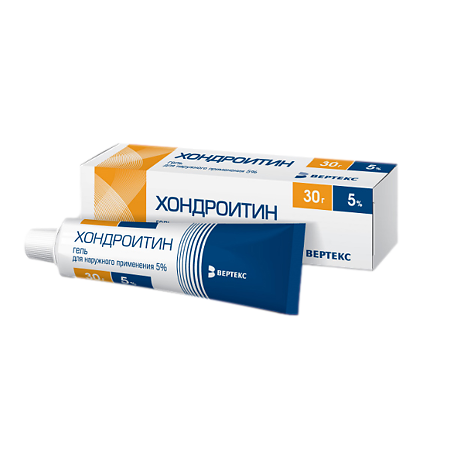 Изображение товара Гель для наружного применения Хондроитин-Вертекс 5 %, 30 г