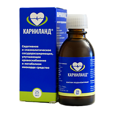 Купить Карниланд капли подъязычные 25 мл 1 шт цена