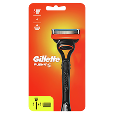 Купить Gillette Fusion бритвенный станок + 2 сменные кассеты 1 уп цена