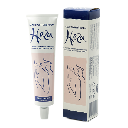 Изображение товара Крем массажный Нега 75 мл для восстановления тонуса мышц