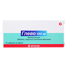 Изображение товара Глево таблетки покрыт.плен.об. 500 мг 10 шт