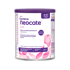 Купить Неокейт LCP/Neocate LCP сухая смесь на основе аминокислот 0-12 мес 400 г 1 шт цена