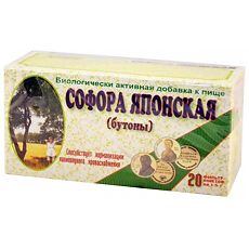 Купить Чай Софора японская фильтр-пакеты по 1,5 г 20 шт цена