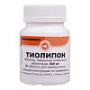 Тиолипон таблетки покрыт.плен.об. 600 мг 30 шт