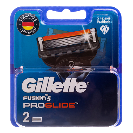 Gillette Fusion ProGlide Сменные кассеты 2 шт