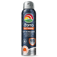 Купить ДЭТА аэрозоль от клещей и комаров 150 мл 1 шт цена