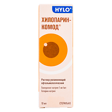 Изображение товара Хилопарин-комод раствор офтальмологический 10 мл 1 шт