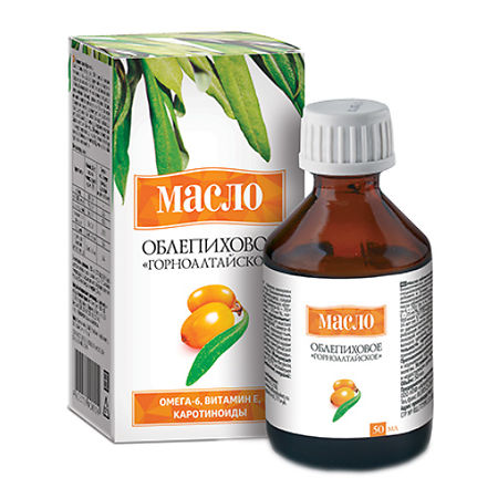 Масло облепиховое Горноалтайское фл 50 мл 1 шт