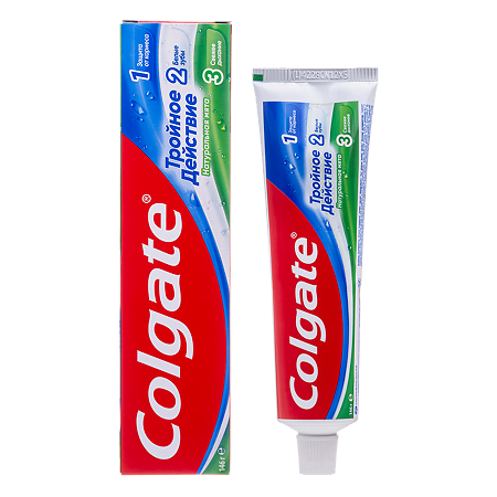 Colgate Зубная паста Тройное действие 100 мл 1 шт