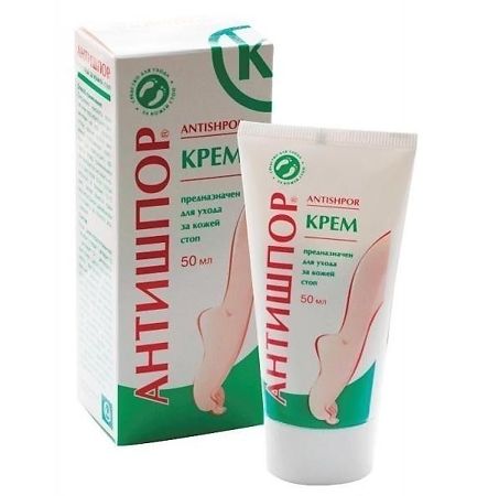 Изображение товара Крем Антишпор для ухода за кожей стоп 50 мл 1 шт