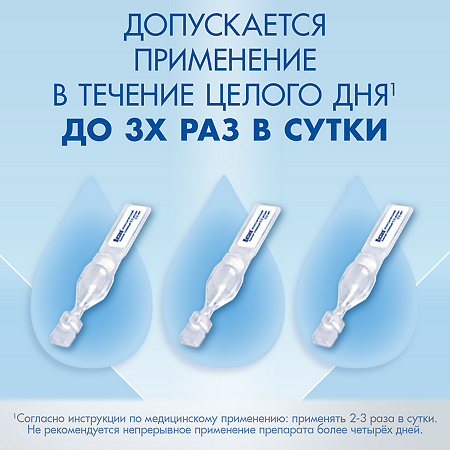 Визин Классический капли глазные 0,5 мг/мл 0,5 мл амп 10 шт