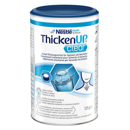 Изображение товара Resource Thicken Up Clear (Ресурс Тикен Ап Клиа) загуститель еды и напитков при нарушениях глотания 125 г 1 шт