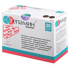 Купить Гепамин гранулы пакеты 5 г 20 шт цена