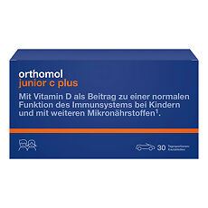 Купить Orthomol Junior C plus/Ортомол Джуниор С плюс вкус лесные ягоды жевательные таблетки массой 1350 мг 30 шт цена